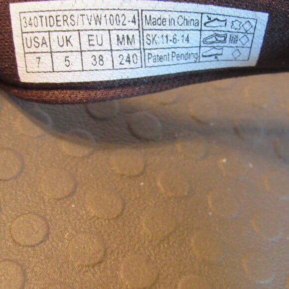 Vionic Flip Flop Thong Sandals Brown Tide Rhinestone Size 7 - Picture 7 of 7